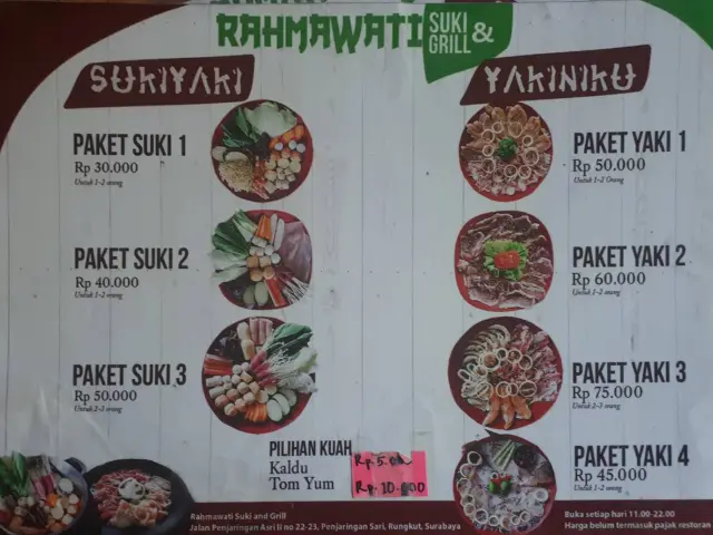 Gambar Makanan RahmawatiSuki&Grill 17