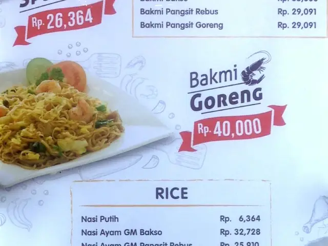 Gambar Makanan Bakmi GM 9