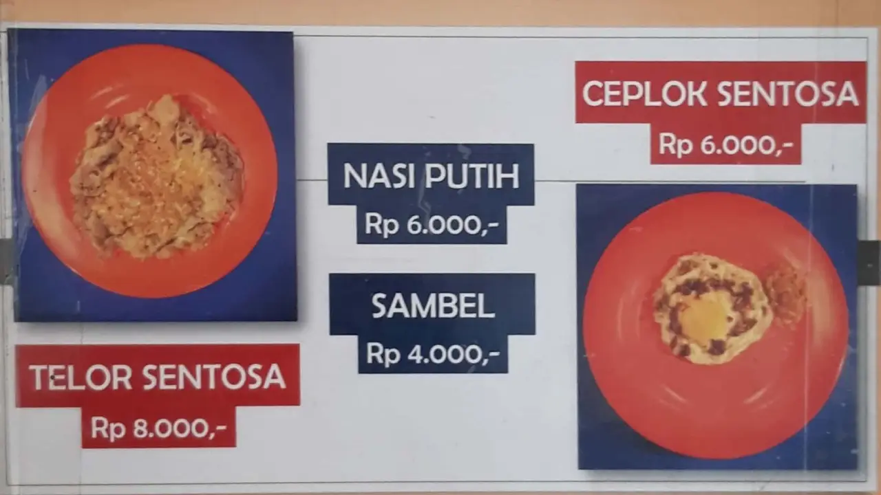 Nasi Telor Sentosa