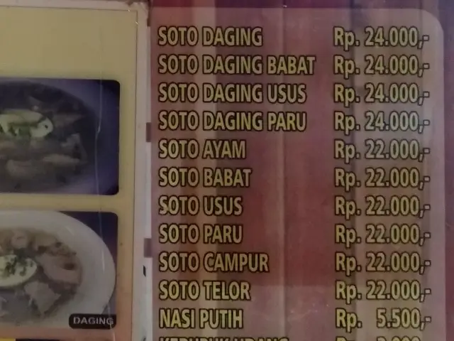 Gambar Makanan Soto Sulung & Soto Ayam Khas Madura 1