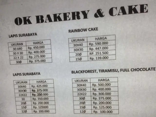 Gambar Makanan OK Bakery & Cake 3