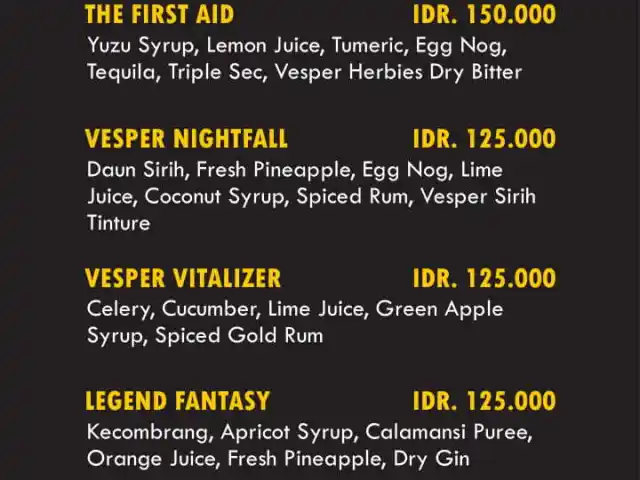 Gambar Makanan Vesper-HotelDePaviljoenBandung 13