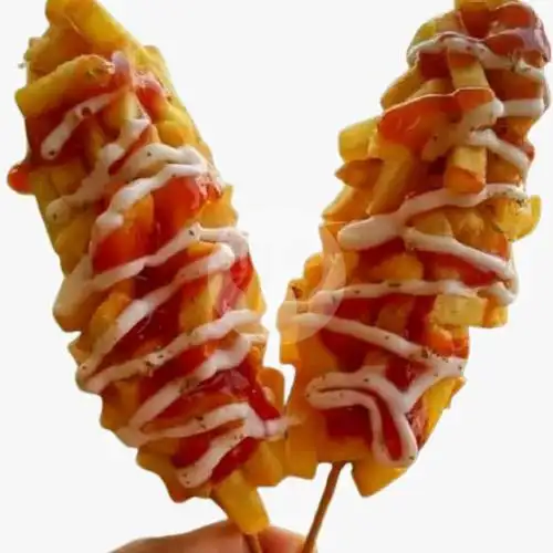 Gambar Makanan Moza Korea Corndog Milyuner, Ruko Arinda, Pondok Aren 5