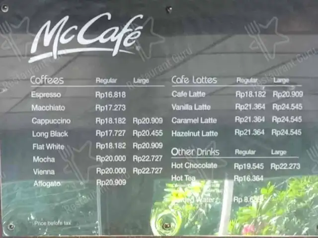 Gambar Makanan McCafe 1