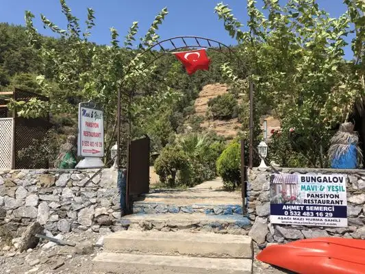 Mavi Yeşil Bungalov &amp; Restaurant'nin yemek ve ambiyans fotoğrafları 4