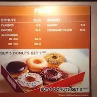 Gambar Makanan Dunkin' Donuts 1