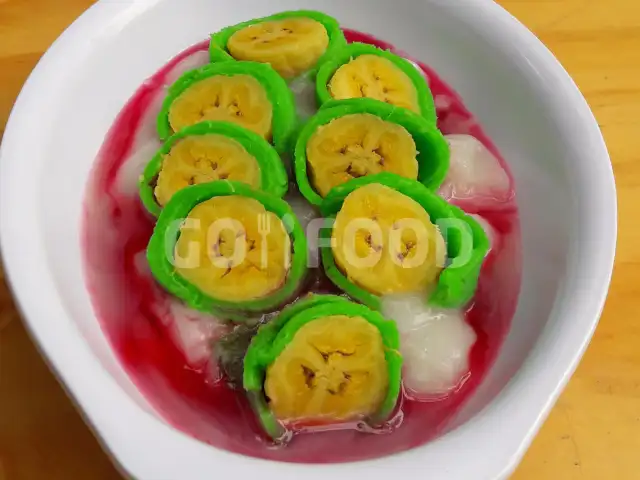 Gambar Makanan Es Pisang Ijo Sulawesi Aga Ode, H Taha 2