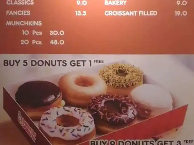 Gambar Makanan Dunkin' Donuts 10