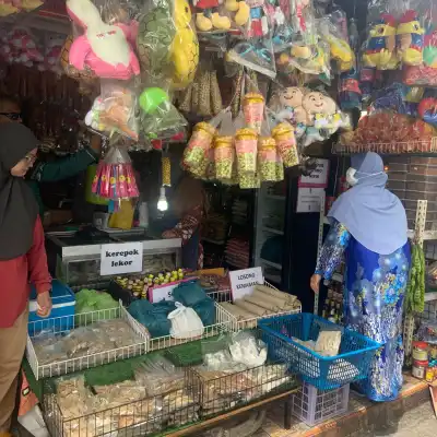 Jaya Gading Dried Keropok Stalls