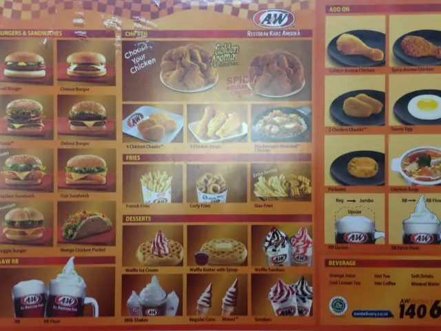 Gambar Makanan A&W 5