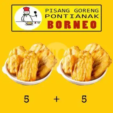 Gambar Makanan Pisang Goreng Pontianak Borneo, Cempaka Putih 6