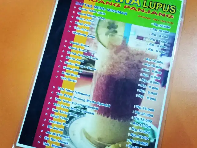 Gambar Makanan Marawa lupus cafe khas minang 1