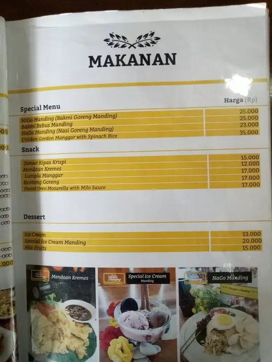 Gambar Makanan Rumah Makan Manggar Manding 7