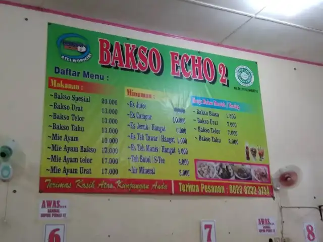 Gambar Makanan Mie ayam & Bakso Echo 2 8