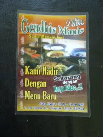 Gambar Makanan Mbah Darmi Gendis Manis Spesial Masakan Jowo 7