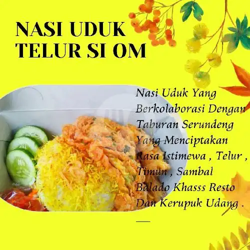 Gambar Makanan Nasi Uduk Telur Si Om 2 ( Kitchen Big Uncle ), Belakang WAROENG BEJE 8