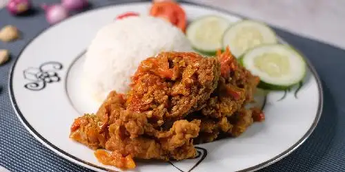 The King Ayam Geprek Fried Chicken, Muara Karang