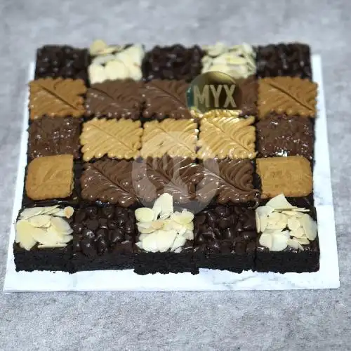 Gambar Makanan MYX CUISINE, Brownies Cookies Pudding, Perumahan Telkom 9