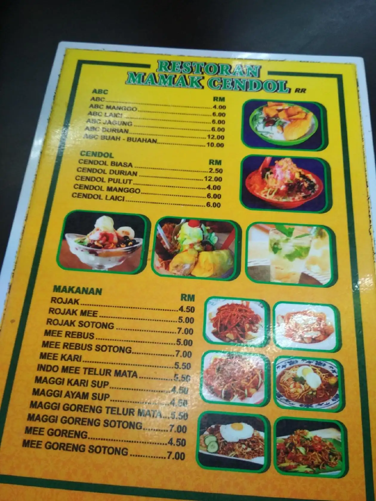 Restoran Mamak Cendol