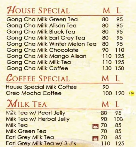 Gong Cha Food Photo 1