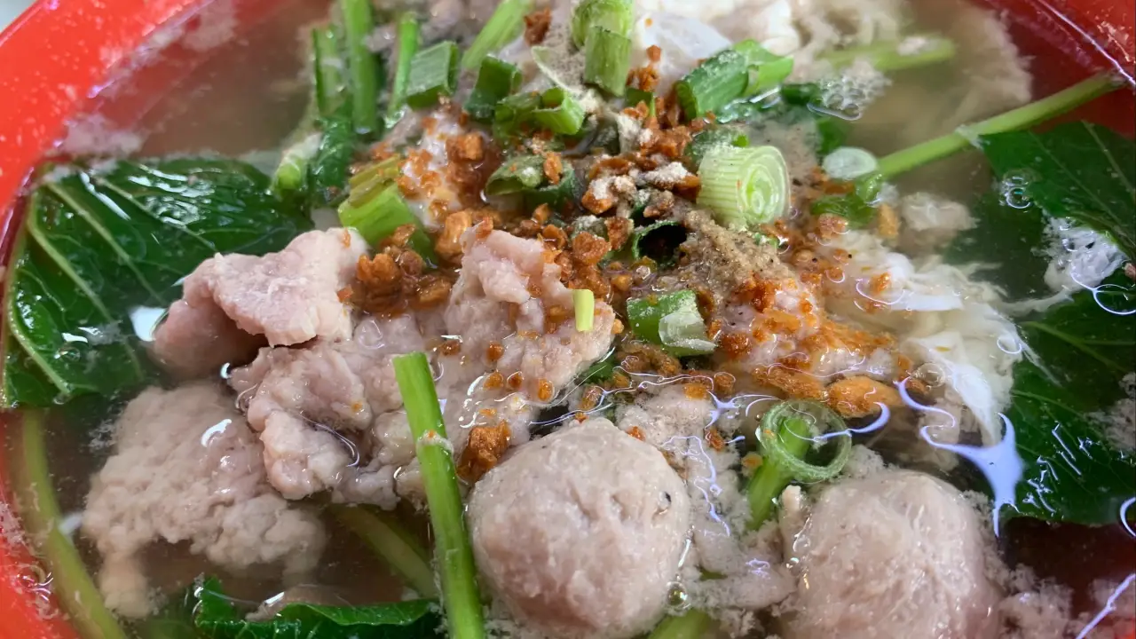 Pork Noodle @ Restaurant Yat Pat Hoe