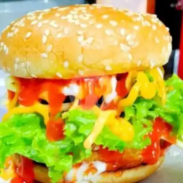 Gambar Makanan Bakso, Burger Gemoy, Sawah Baru 9