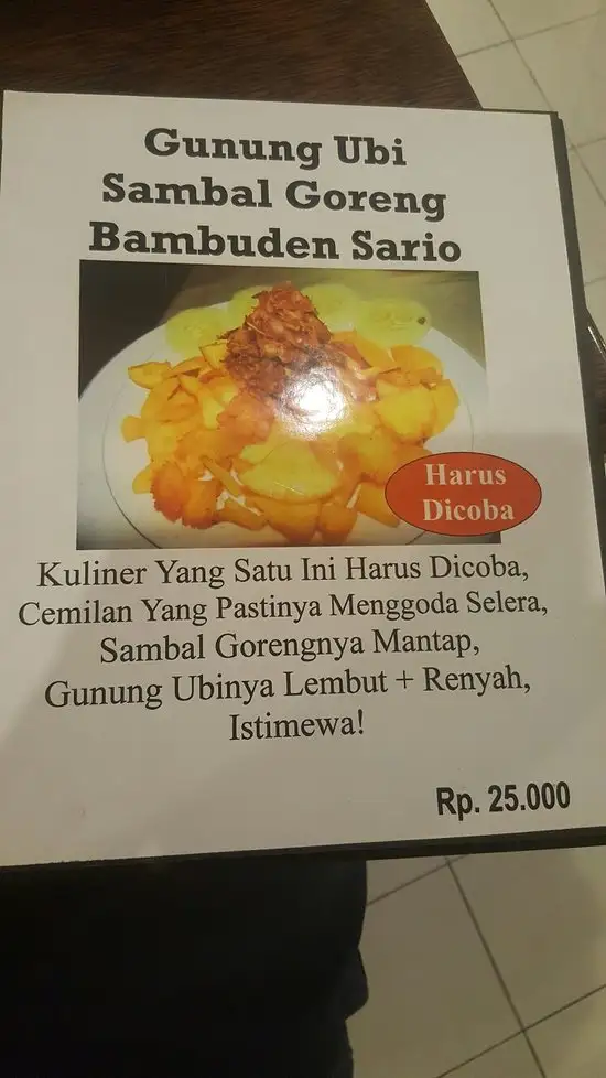 Gambar Makanan Bambuden Sario Seafood Restaurant 15