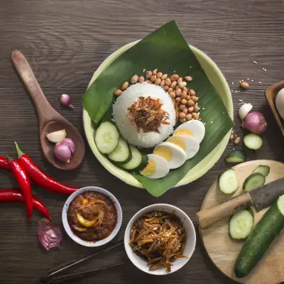 Nasi Lemak Kukus Simpang Kampung Makam