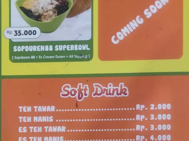 Gambar Makanan Sop Duren 88 17