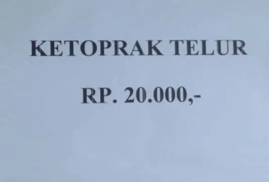 Ketoprak Telur