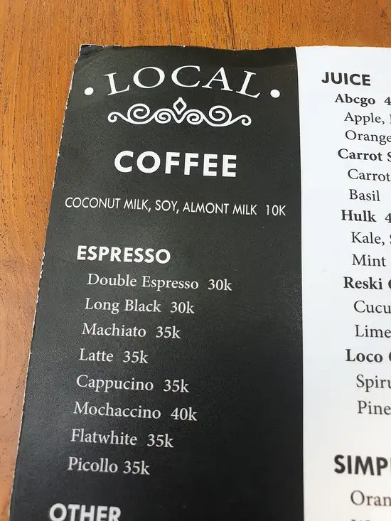 Local Coffee