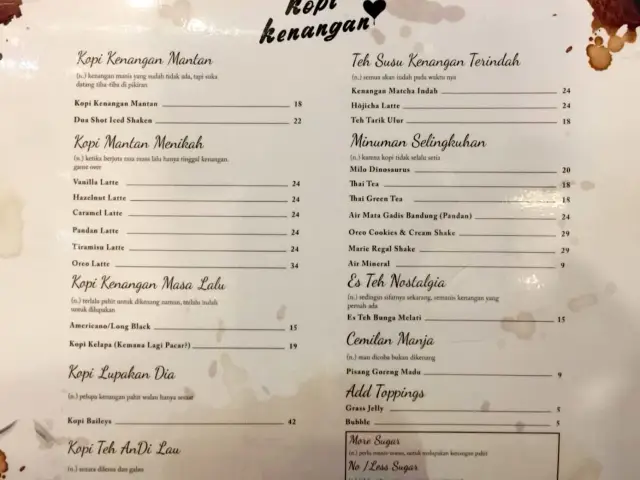 Gambar Makanan Kopi Kenangan 1