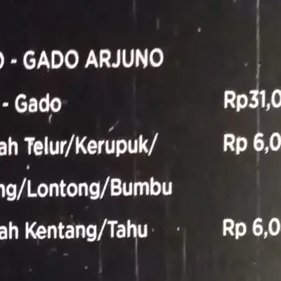 Gado Gado Arjuna