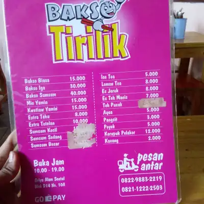 Bakso Tirilik