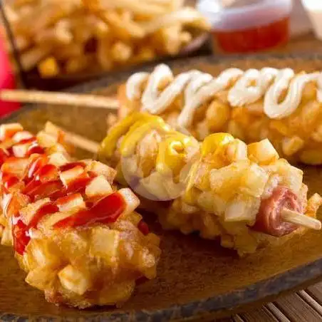 Gambar Makanan Corndog Mozarella Time 8