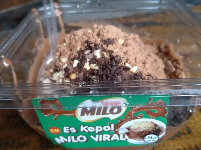 Gambar Makanan Es Kepal Milo Viral 1