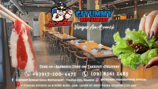 Giyummy Korean Grill Restaurant Visayas Avenue