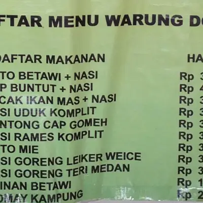 Warung Doel