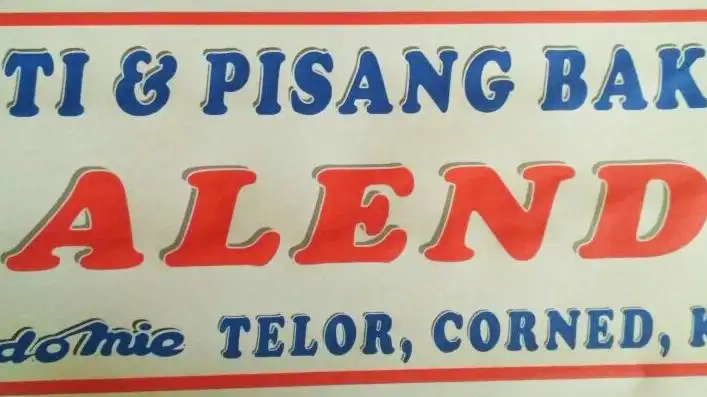 Tenda Roti & Pisang Bakar Alend, Bintaro