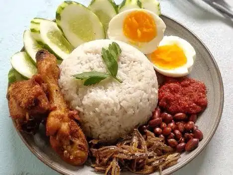 Nasi Lemak & Kerang Tumpah168 BangBo, 168 Foodcurt Seraya