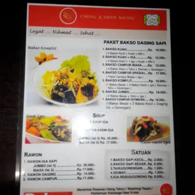 Bakso Iga Sapi