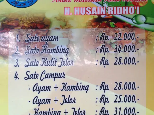 Gambar Makanan Sate Madura Blok S 2