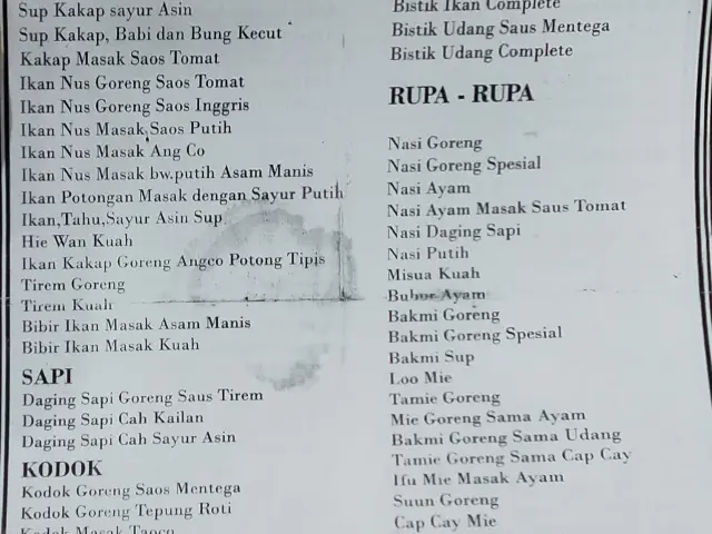 Gambar Makanan RumahMakanPorongIndah 1