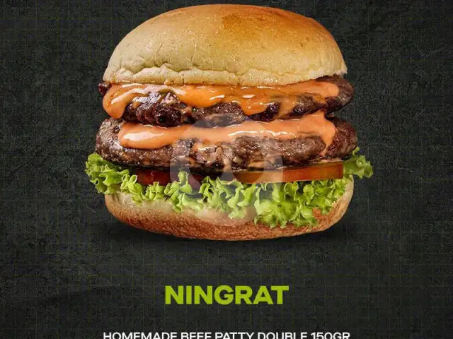 Gambar Makanan Burger Bangor Express, Banjarbaru 7