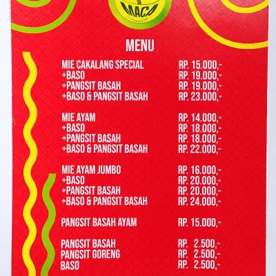 MACA (Mie Ayam Cakalang Angel)