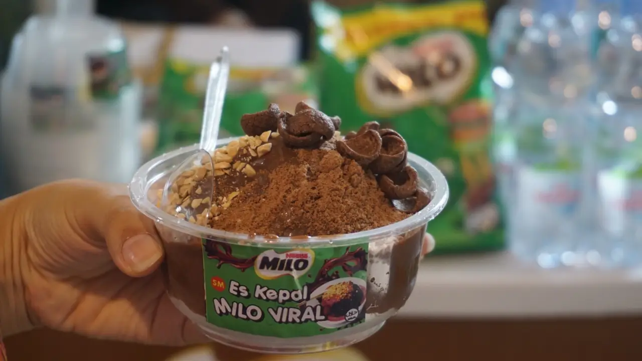 Es Kepal Milo Viral