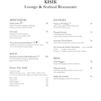 Gambar Makanan KISIK Lounge and Seafood Restaurant - AYANA Resort and Spa 1