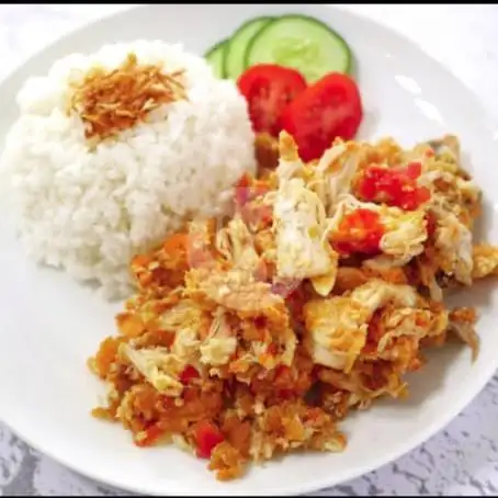 Gambar Makanan Ayam Geprek Mama, Kalimantan 2