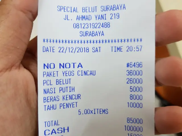 Gambar Makanan Spesial Belut Surabaya H. Poer 6