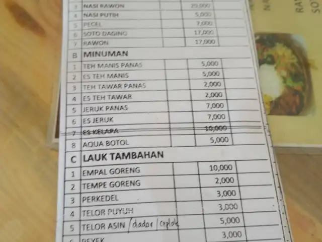 Gambar Makanan NASI PECEL MADIUN RM. DOMORO 11